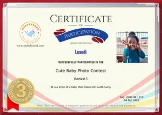Certificate Preview