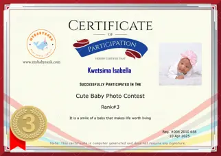Certificate Preview