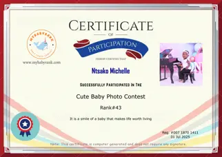 Certificate Preview