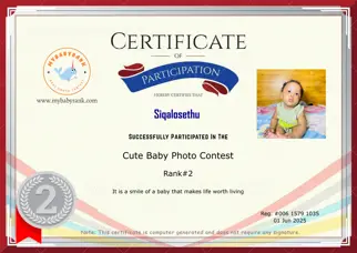 Certificate Preview