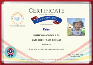 Certificate Preview
