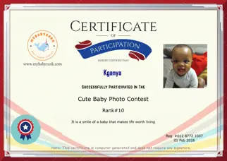 Certificate Preview