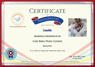 Certificate Preview