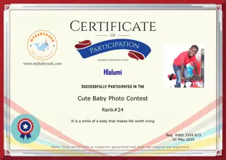 Certificate Preview