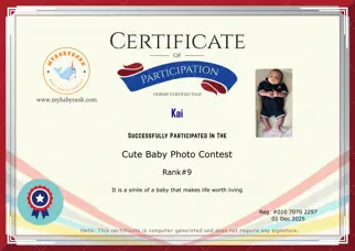Certificate Preview