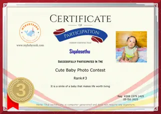 Certificate Preview
