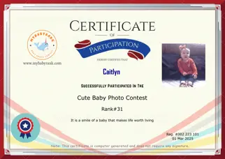Certificate Preview