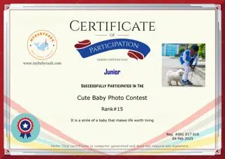 Certificate Preview