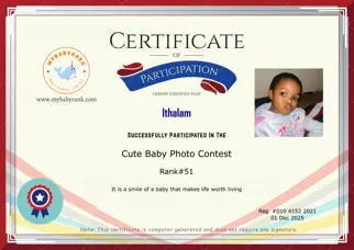 Certificate Preview
