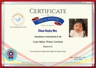 Certificate Preview