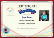 Locked Certificate Preview
