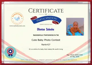 Locked Certificate Preview