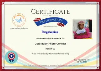 Certificate Preview