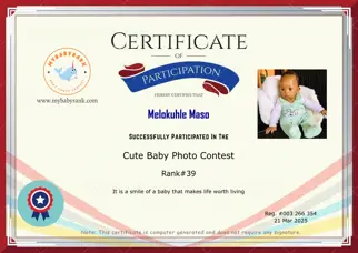 Certificate Preview