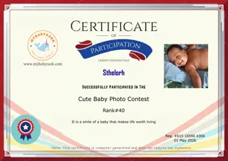 Certificate Preview