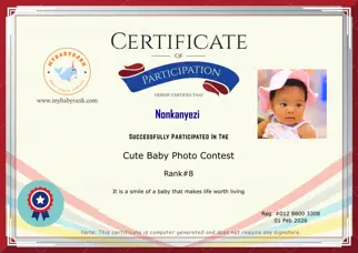 Certificate Preview