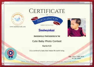 Certificate Preview