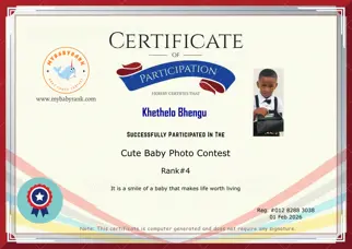 Certificate Preview