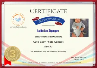 Certificate Preview