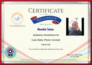 Certificate Preview