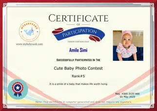 Certificate Preview