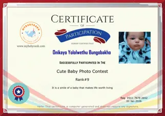 Certificate Preview