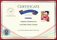Locked Certificate Preview