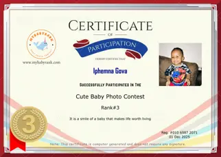 Certificate Preview