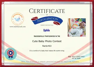 Certificate Preview