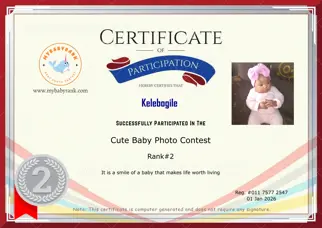 Certificate Preview