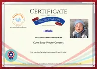 Locked Certificate Preview