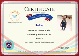 Certificate Preview