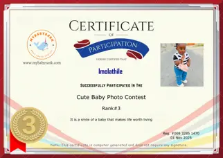 Certificate Preview