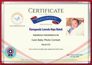 Certificate Preview