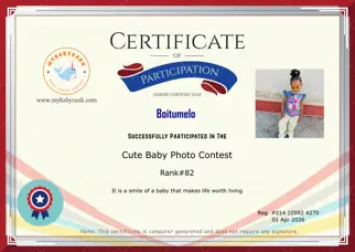 Certificate Preview