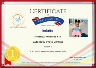 Certificate Preview