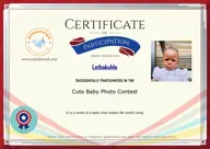 Locked Certificate Preview