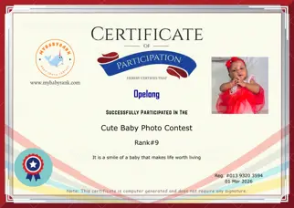 Certificate Preview