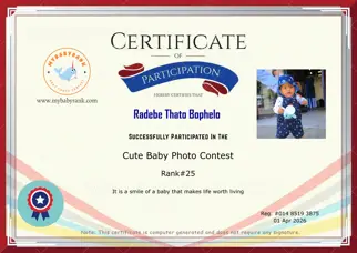 Certificate Preview