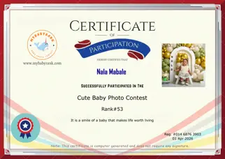 Certificate Preview