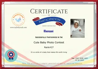 Certificate Preview
