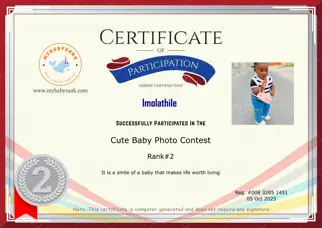 Certificate Preview