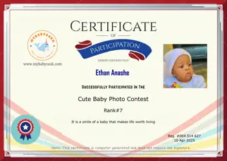 Certificate Preview