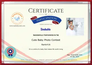 Certificate Preview