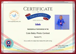 Certificate Preview