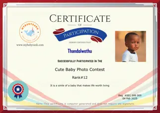 Certificate Preview