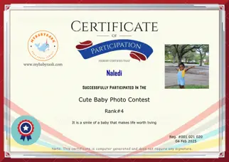 Certificate Preview